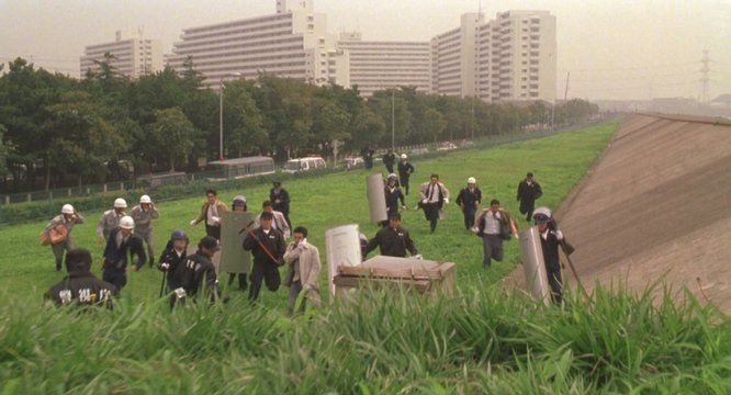 江戸川の土手